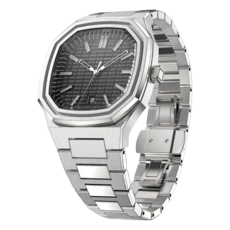Fashionable Design High Quality Stainless Steel Men's Custom Quartz Wristwatch With Chronograph