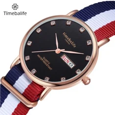 Valentine Quartz Nylon Mare Watch